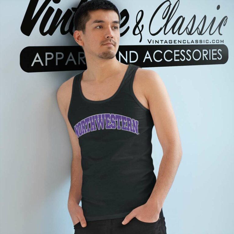 Northwestern University Wildcats Tank Top Racerback Northwestern University Wildcats Tank Top Racerback