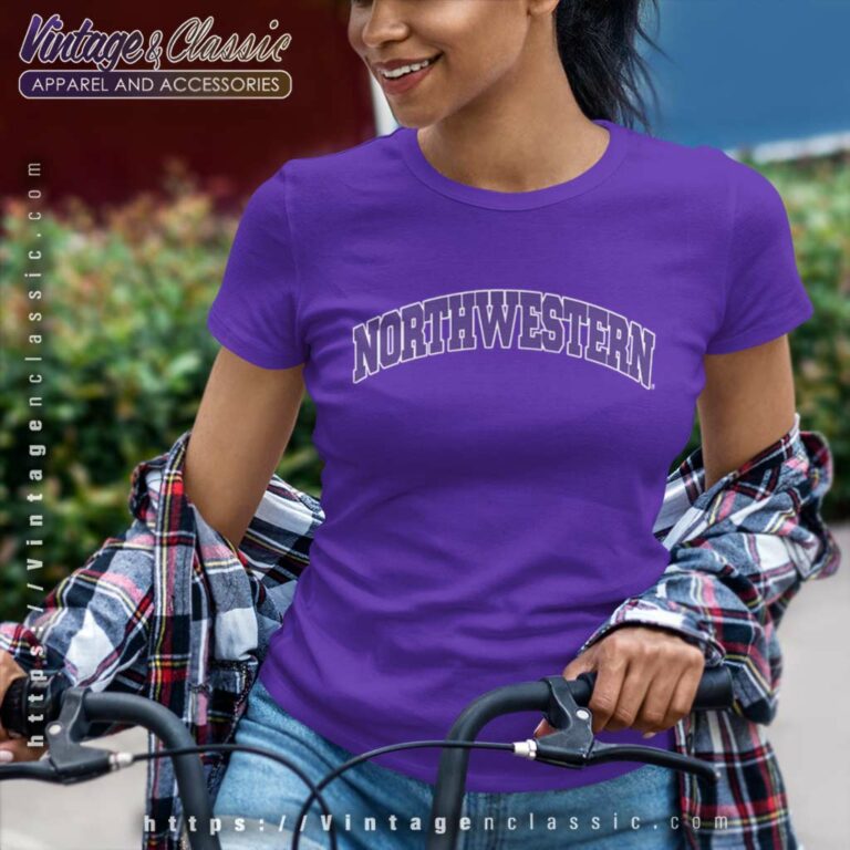 Northwestern University Wildcats Women TShirt Northwestern University Wildcats Women TShirt