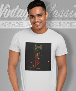 Norway Rock Mayhem Daemon Album Cover T Shirt