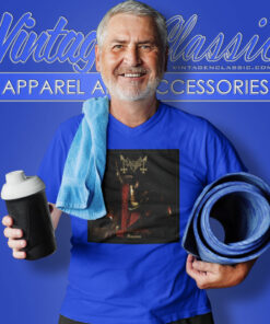 Norway Rock Mayhem Daemon Album Cover V Neck TShirt