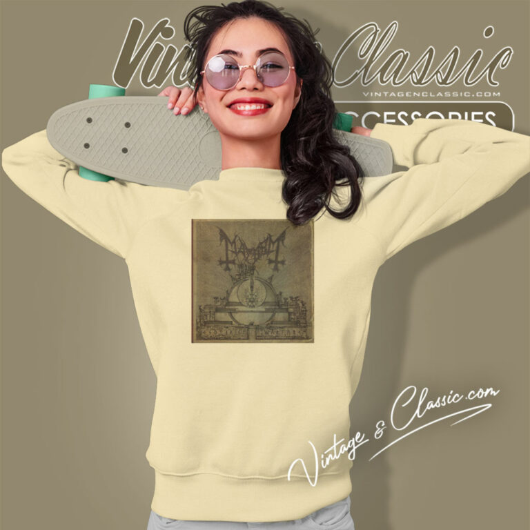 Norway Rock Mayhem Esoteric Warfare Album Cover Sweatshirt Norway Rock Mayhem Esoteric Warfare Album Cover Sweatshirt