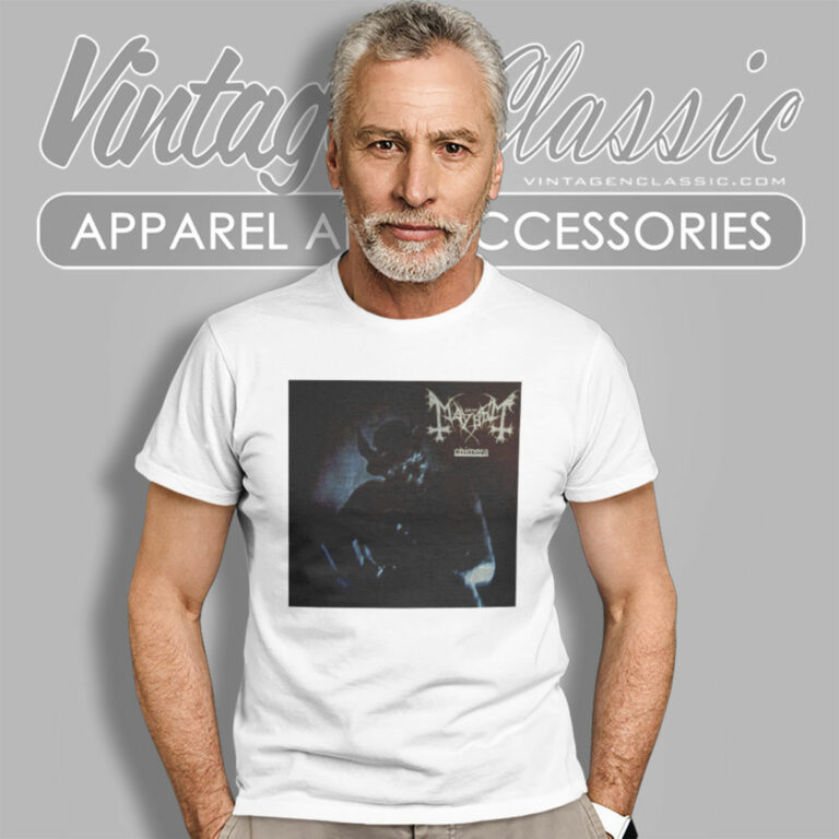 Norway Rock Mayhem Freezing Moon Album Cover T Shirt Norway Rock Mayhem Freezing Moon Album Cover T Shirt