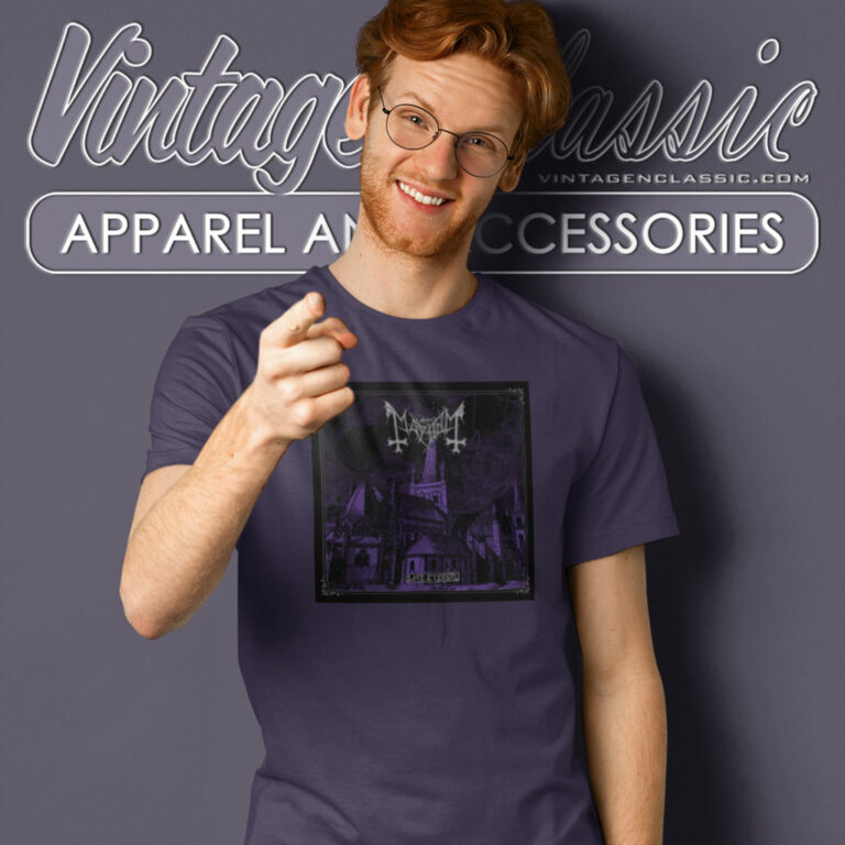 Norway Rock Mayhem Life Eternal Album Cover T Shirt Norway Rock Mayhem Life Eternal Album Cover T Shirt