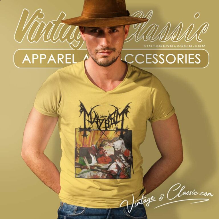 Norway Rock Mayhem Shirt Dawn Of The Black Hearts V Neck TShirt Norway Rock Mayhem Shirt Dawn Of The Black Hearts V Neck TShirt