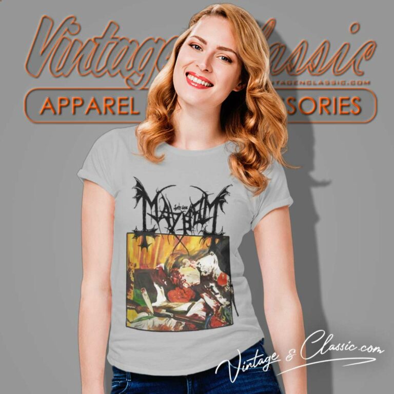 Norway Rock Mayhem Shirt Dawn Of The Black Hearts Women TShirt Norway Rock Mayhem Shirt Dawn Of The Black Hearts Women TShirt