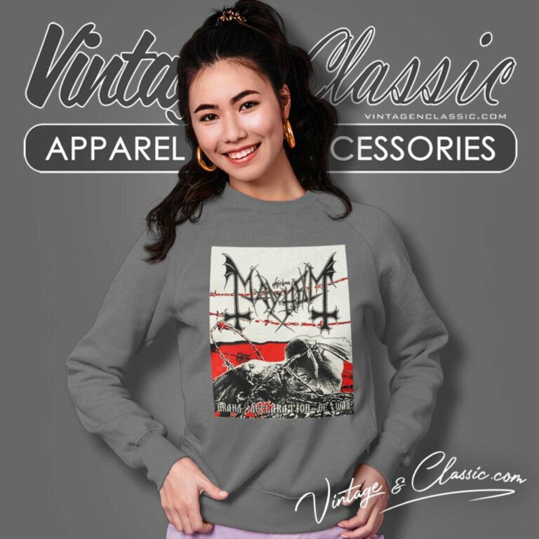 Norway Rock Mayhem Shirt Grand Declaration Of War Sweatshirt Norway Rock Mayhem Shirt Grand Declaration Of War Sweatshirt