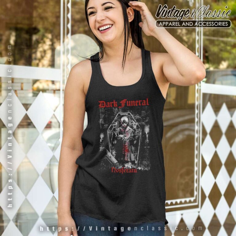 Nosferatu Shirt Dark Funeral Tank Top Racerback Nosferatu Shirt Dark Funeral Tank Top Racerback