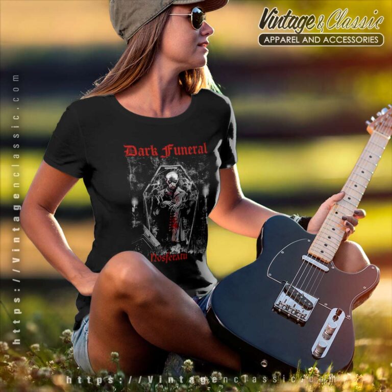 Nosferatu Shirt Dark Funeral Women TShirt Nosferatu Shirt Dark Funeral Women TShirt