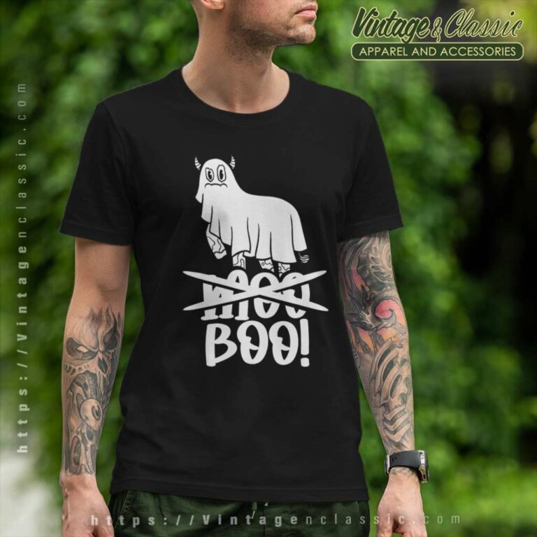 Not Moo Boo Cow Ghost Halloween T Shirt Not Moo Boo Cow Ghost Halloween T Shirt