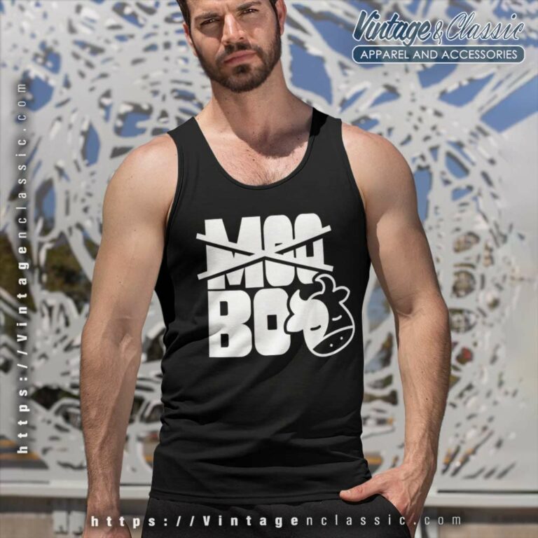 Not Moo Boo Halloween Cow Ghost 2023 Tank Top Racerback Not Moo Boo Halloween Cow Ghost 2023 Tank Top Racerback