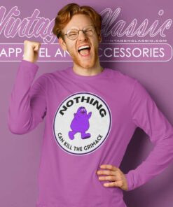 Nothing Can Kill The Grimace Long Sleeve Tee