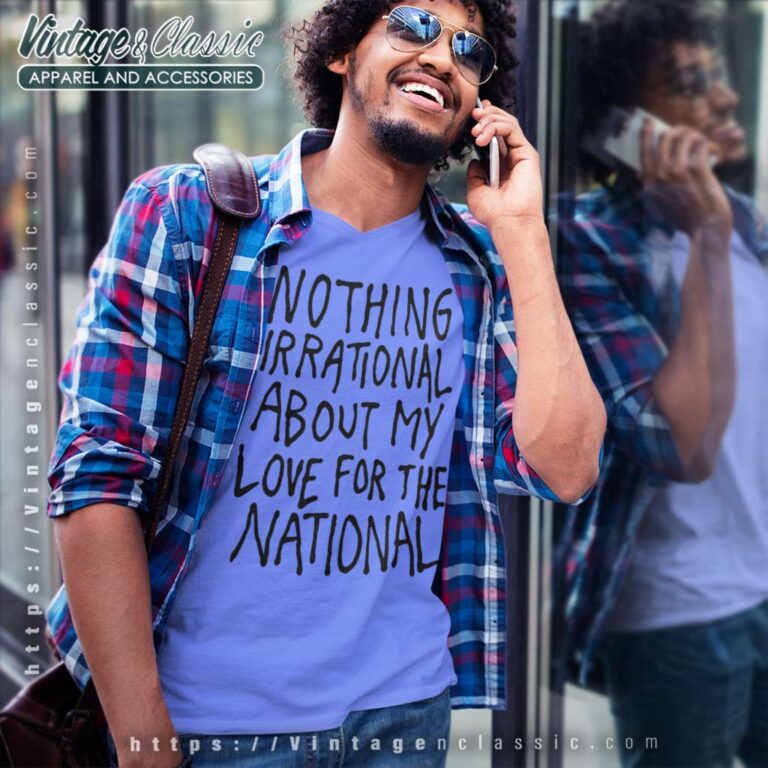 Nothing Irrational Shirt The National Band Tour 2023 V Neck TShirt Nothing Irrational Shirt The National Band Tour 2023 V Neck TShirt