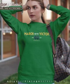 Notre Dame Fighting Irish 2023 Shirt March On To Victory Colosseum Sweatshirt