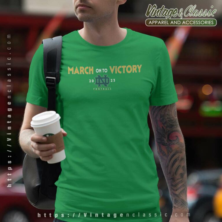 Notre Dame Fighting Irish 2023 Shirt March On To Victory Colosseum T Shirt Notre Dame Fighting Irish 2023 Shirt March On To Victory Colosseum T Shirt