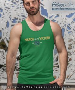 Notre Dame Fighting Irish 2023 Shirt March On To Victory Colosseum Tank Top Racerback