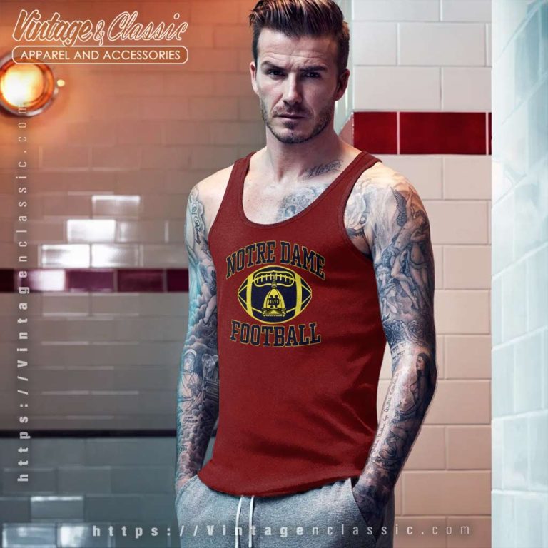 Notre Dame Fighting Irish Football Tank Top Racerback Notre Dame Fighting Irish Football Tank Top Racerback