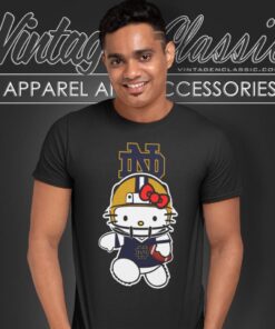 Notre Dame Fighting Irish Hello Kitty T Shirt