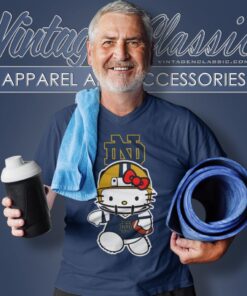 Notre Dame Fighting Irish Hello Kitty V Neck TShirt