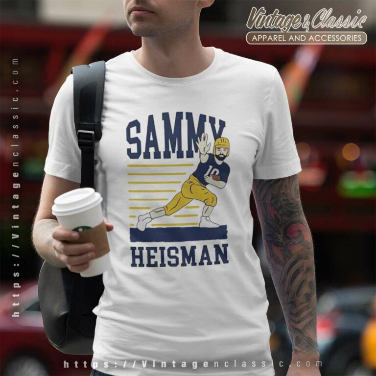Notre Dame Fighting Irish Shirt Sammy Heisman Sam Hartman T Shirt Notre Dame Fighting Irish Shirt Sammy Heisman Sam Hartman T Shirt