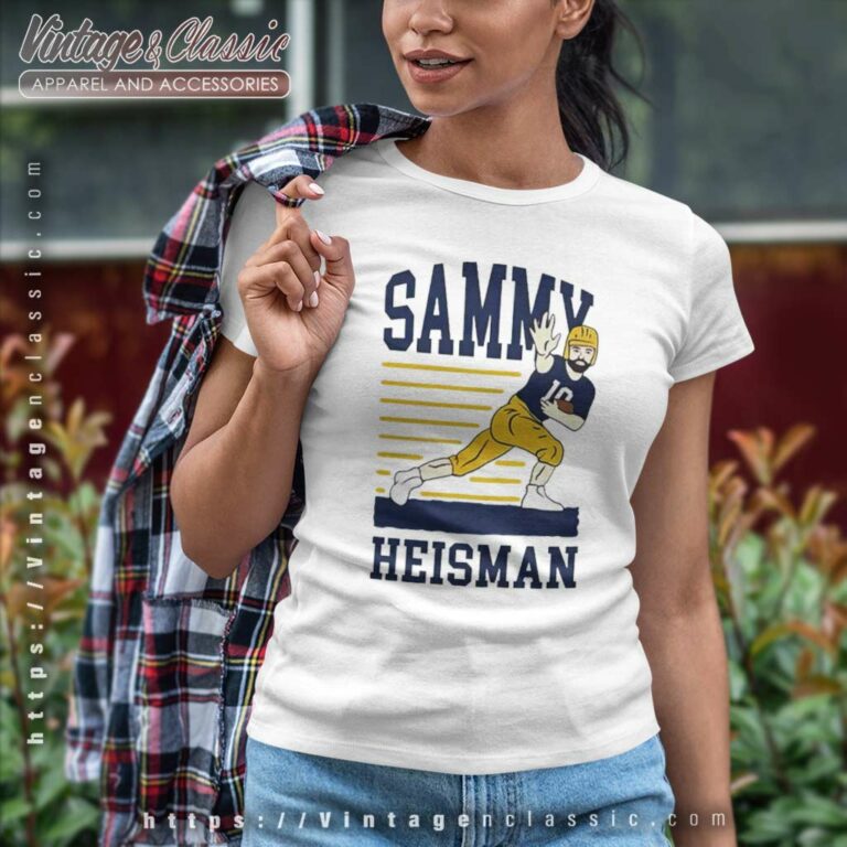 Notre Dame Fighting Irish Shirt Sammy Heisman Sam Hartman Women TShirt Notre Dame Fighting Irish Shirt Sammy Heisman Sam Hartman Women TShirt