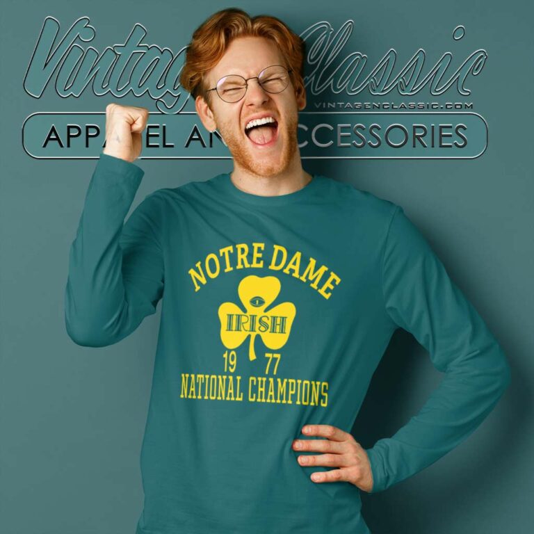Notre Dame Fighting Irish University Long Sleeve Tee Notre Dame Fighting Irish University Long Sleeve Tee