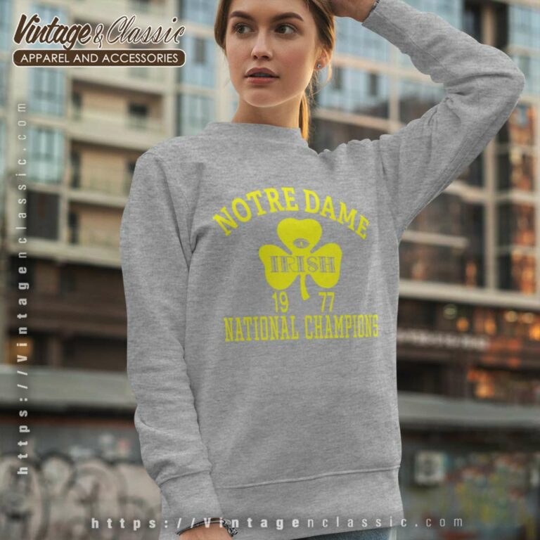 Notre Dame Fighting Irish University Sweatshirt Notre Dame Fighting Irish University Sweatshirt