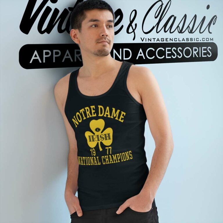 Notre Dame Fighting Irish University Tank Top Racerback Notre Dame Fighting Irish University Tank Top Racerback