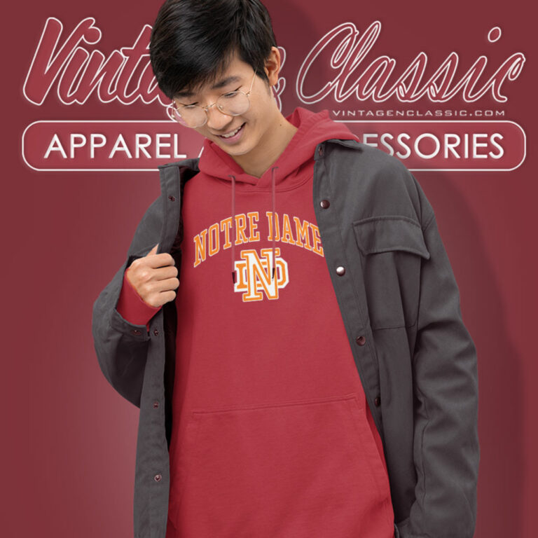Notre Dame University Logo Hoodie Notre Dame University Logo Hoodie