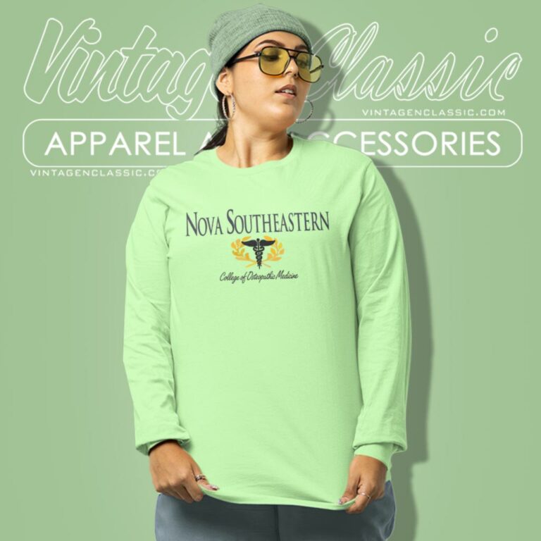 Nova Southeastern University Shirt College Of Osteopathic Medicine Long Sleeve Tee Nova Southeastern University Shirt College Of Osteopathic Medicine Long Sleeve Tee