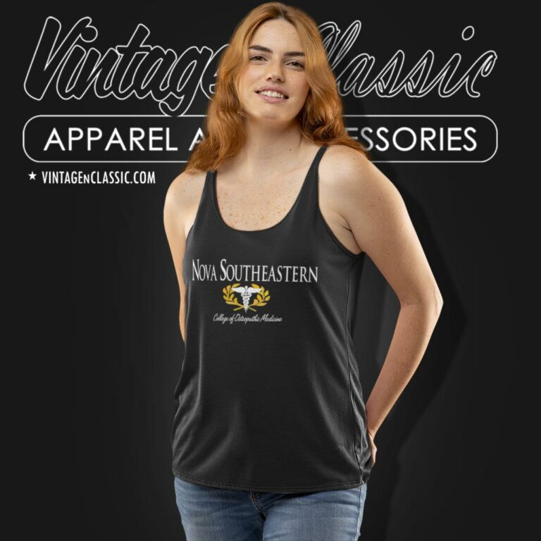 Nova Southeastern University Shirt College Of Osteopathic Medicine Tank Top Racerback Nova Southeastern University Shirt College Of Osteopathic Medicine Tank Top Racerback