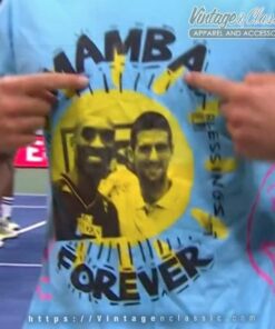 Novak Djokovic Kobe Bryant Mamba Forever Shirt