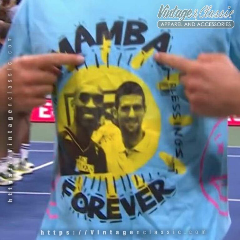 Novak Djokovic Kobe Bryant Mamba Forever Shirt Novak Djokovic Kobe Bryant Mamba Forever Shirt