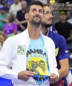Novak Djokovic Kobe Bryant Mamba Forever T Shirt Men