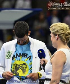 Novak Djokovic Kobe Bryant Mamba Forever TSHIRT