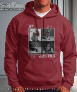 Now Shania Twain The Queen Of Me Tour Hoodie