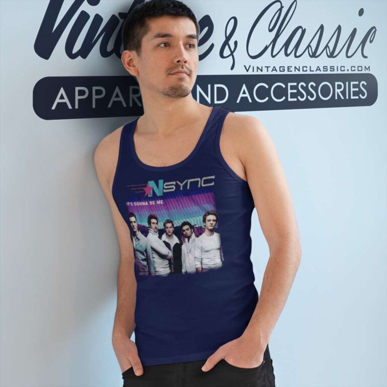 Nsync Its Gonna Be Me Tank Top Racerback Nsync Its Gonna Be Me Tank Top Racerback
