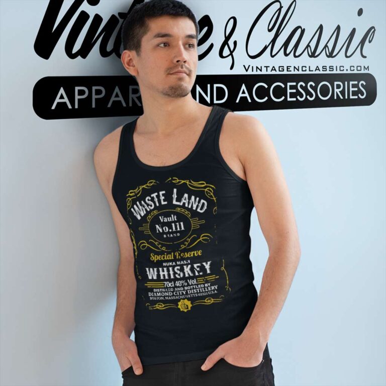Nuka Mash Whiskey Waste Land Tank Top Racerback Nuka Mash Whiskey Waste Land Tank Top Racerback