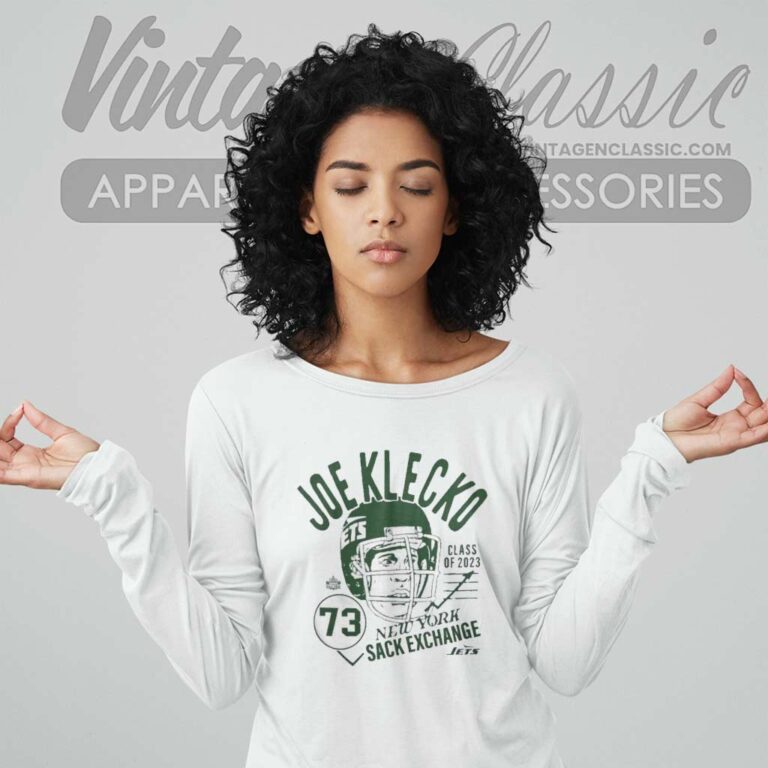 Number 73 Pro Hall Of Fame New York Jets Joe Klecko Class Of 2023 Long Sleeve Tee Number 73 Pro Hall Of Fame New York Jets Joe Klecko Class Of 2023 Long Sleeve Tee