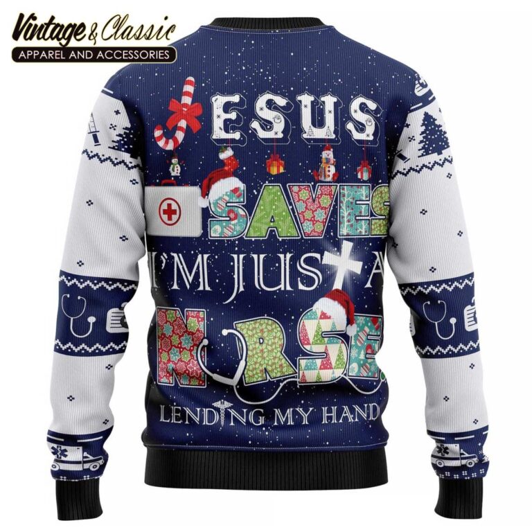 Nurse Christmas Tree Ugly Christmas Sweater Sweatshirt Nurse Christmas Tree Ugly Christmas Sweater Sweatshirt