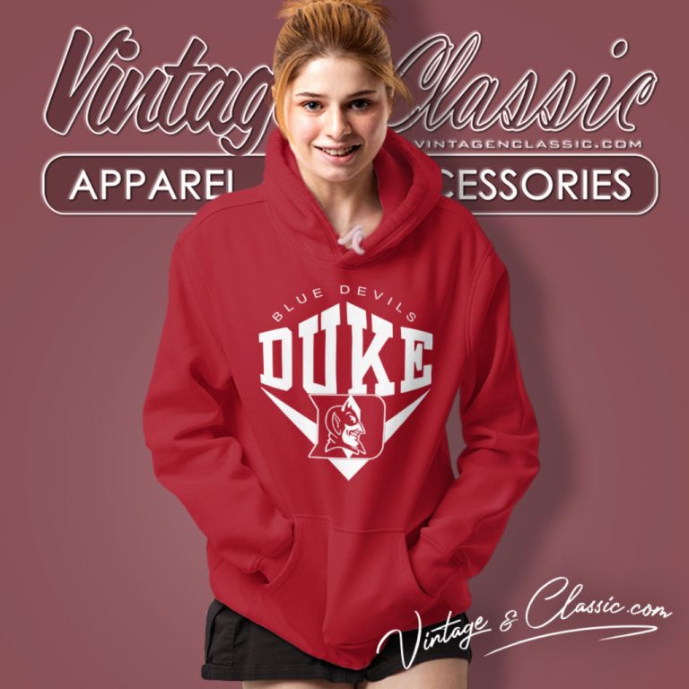 Nutmeg Mills Duke Blue Devils Big Logo Hoodie Nutmeg Mills Duke Blue Devils Big Logo Hoodie