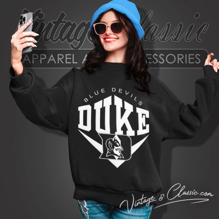 Nutmeg Mills Duke Blue Devils Big Logo Sweatshirt Nutmeg Mills Duke Blue Devils Big Logo Sweatshirt