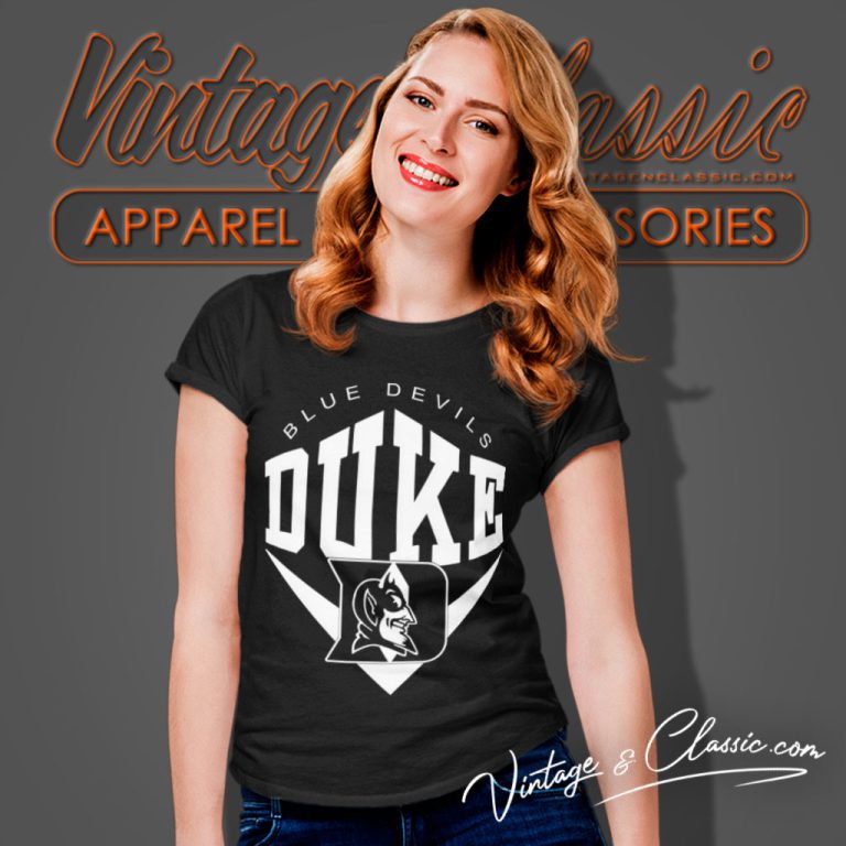 Nutmeg Mills Duke Blue Devils Big Logo Women T Shirt Nutmeg Mills Duke Blue Devils Big Logo Women T Shirt