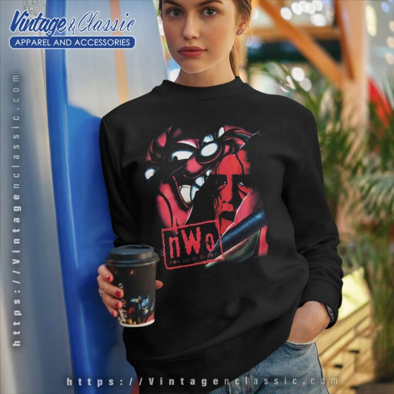 Nwo Wcw Tazmanian Devil Vs Sting Sweatshirt Nwo Wcw Tazmanian Devil Vs Sting Sweatshirt