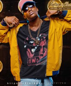 Nwo Wcw Tazmanian Devil Vs Sting Shirt 5 Nwo Wcw Tazmanian Devil Vs Sting V Neck TShirt