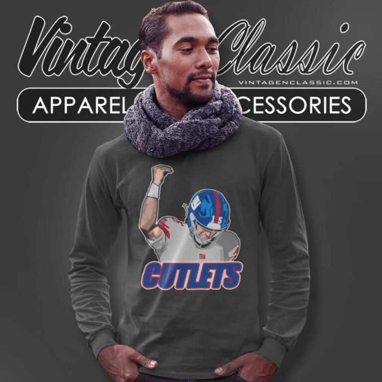 Ny Giants Cutlets Tommy Devito Long Sleeve Tee Ny Giants Cutlets Tommy Devito Long Sleeve Tee