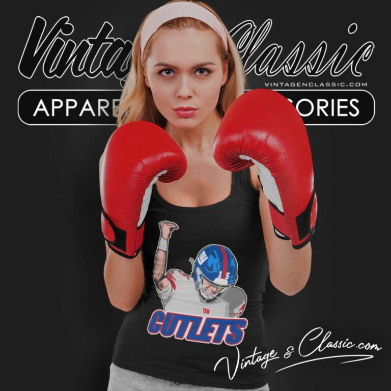 Ny Giants Cutlets Tommy Devito Tank Top Racerback Ny Giants Cutlets Tommy Devito Tank Top Racerback