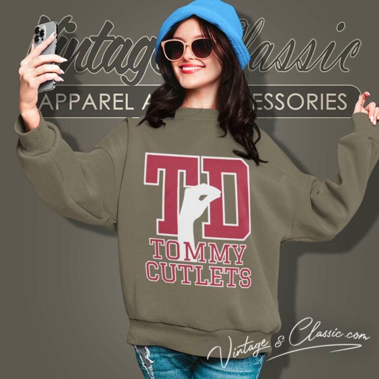 Ny Italian Hand Gesture Tommy Cutlets Qb Sweatshirt Ny Italian Hand Gesture Tommy Cutlets Qb Sweatshirt