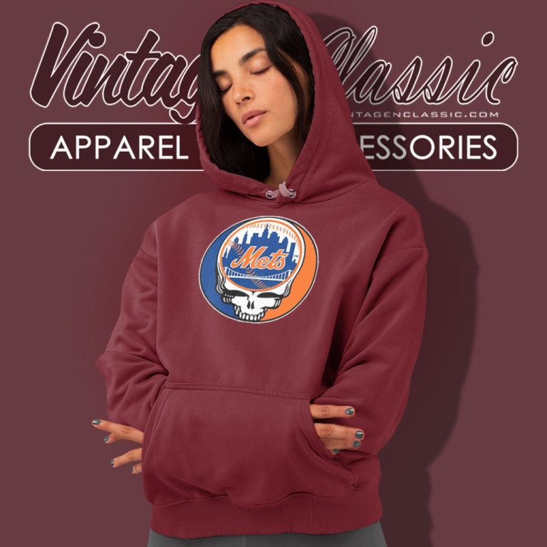 Ny Mets Grateful Dead Steal Your Face Hoodie Ny Mets Grateful Dead Steal Your Face Hoodie