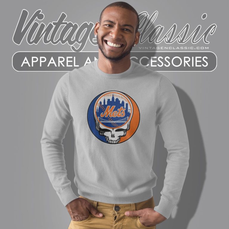 Ny Mets Grateful Dead Steal Your Face Sweatshirt Ny Mets Grateful Dead Steal Your Face Sweatshirt