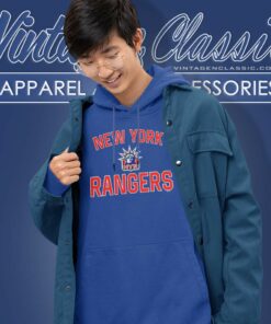 Nyr Logo New York Rangers Hoodie